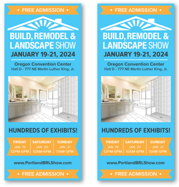 Free Admission to the Build, Remodel & Landscape Show  - Jan 19 - 21